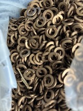 QTY 15 1/4" LOCK WASHER SILICON BRONZE GRADE 651 1/4" , 1/4" Lock Split Washer comprar usado QTY 15 1/4" LOCK WASHER SILICON BRONZE GRADE 651 1/4" , 1/4" Lock Split Washer comprar usado  Enviando para Brazil