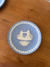 wedgewood christmas plates blue for sale  SCARBOROUGH