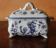 Pretty moustiers earthenware d'occasion  Expédié en Belgium