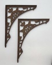 Par de suportes de montagem antigos vitorianos de ferro fundido cabide parede mármore pia prateleira comprar usado Par de suportes de montagem antigos vitorianos de ferro fundido cabide parede mármore pia prateleira comprar usado  Enviando para Brazil