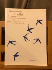 Loeillet sonates flute d'occasion  Rennes-