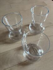 Three clear glass for sale  New York