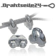 Drahtseilklemmen klemme 2mm gebraucht kaufen  Hollenstedt