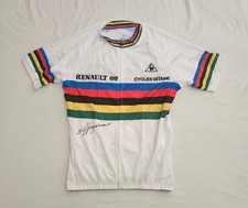 Camiseta de ciclismo Tour de France 1981 campeão mundial assinada por Bernard Hinault *PROVA* comprar usado  Enviando para Brazil