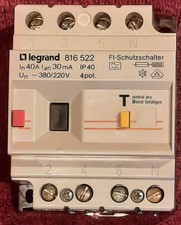 Legrand fehlerstrom schutzscha gebraucht kaufen  Neu Wulmstorf