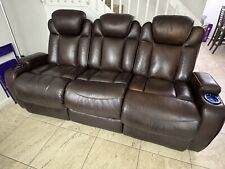 Brown leather couch for sale  Lake Worth