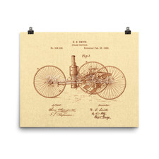 Steam tricycle 1889 for sale  Loxley