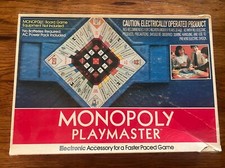 Monopoly playmaster electronic for sale  Goldens Bridge