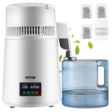 VEVOR 1.1Gal destilador de água, 0.3Gal/H, máquina de fazer água destilada 750W 0-99H comprar usado  Enviando para Brazil