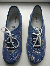 Chaussures tissu laçets d'occasion  Carrouges
