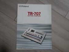 Roland 707 manual for sale  CROYDON