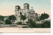 UDB WALDROP PHOTO CO IGREJA GUAYAMA PORTO RICO CARTÃO POSTAL BOM ESTADO comprar usado  Enviando para Brazil