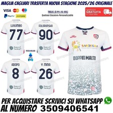 Maglia cagliari trasferta usato  Meldola