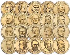 Moedas de dólar não circuladas dos EUA 2007-2020 DÓLARES PRESIDENCIAIS escolha a sua comprar usado  Enviando para Brazil