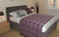 Upholstered double bed for sale  READING