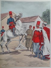 Gravure militaire maurice d'occasion  Douarnenez