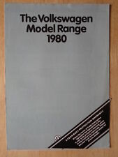 Volkswagen range 1980 for sale  BENFLEET