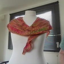 Shawl mix colours for sale  EXETER
