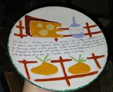 Assiette vallauris aegitna d'occasion  Bardos