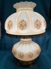 Victorian floral hurricane for sale  Memphis