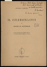 Ciceronianus erasmo rotterdam usato  Varese