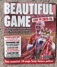 Football fixtures guide for sale  READING