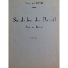 Piano Milhaud Darius Saudades Do Brasil Suite Of Danses Collection nº 2 comprar usado  Enviando para Brazil