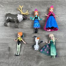 Conjunto de 5 bonecos colecionáveis 2013 Mattel Disney Frozen Story Elsa Anna Olaf Sven comprar usado  Enviando para Brazil