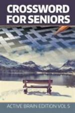 Crossword For Seniors: Active Brain Edition Vol 5 by Speedy Publishing LLC, usado comprar usado  Enviando para Brazil