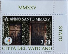 Vaticano 2025 francobollo usato  Roma