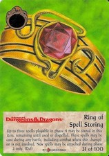 Ring of Spell Storing 31/100 - Birthright Spellfire CCG TSR, Inc. 1996 comprar usado  Enviando para Brazil