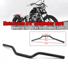 Usado, Guidão de motocicleta 7/8" barras de arrasto rastreador preto para Honda Suzuki Yamaha Harley comprar usado  Enviando para Brazil