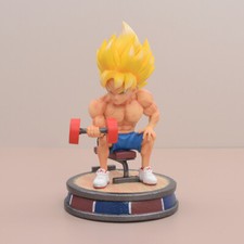 Dragon Ball Z Gk Son Goku Action Figure Academia cabelo louro Brinquedo para Presente Modelo Anime comprar usado  Enviando para Brazil