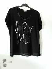 Shirt schwarz canda gebraucht kaufen  Affalterbach