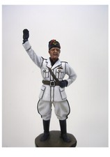 Mussolini 54mm metallo usato  Induno Olona