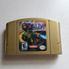 The Legend of Zelda: Majora's Mask N64 ouro holográfico - Nintendo autêntico comprar usado  Enviando para Brazil