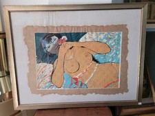 Odalisca serigrafia carta usato  Perugia