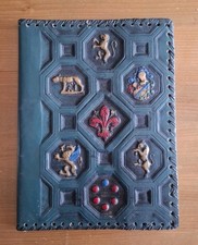 Ledereinband ledermappe buchum gebraucht kaufen  Mehring