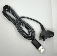 👻 2 Câbles de Recharge longueur 1m50 Manette Xbox 360 Non Officiel Microsoft na sprzedaż  Wysyłka do Poland