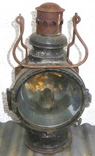Bahnlampe antik alte gebraucht kaufen  Villmar