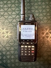 Transceptor de rádio VHF Yaesu FTA-550 Pro-X navegação/comunicação comprar usado  Enviando para Brazil