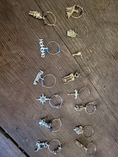 Wine glass charms for sale  Edmond