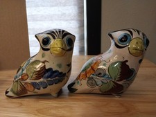 Tonala ceramic owls for sale  Jasper
