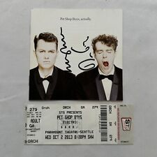 PET SHOP BOYS autografado assinado na verdade CD inserção NEIL TENNANT CHRIS LOWE comprar usado  Enviando para Brazil