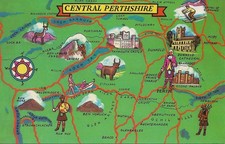 Postcard scotland central for sale  NEW MILTON