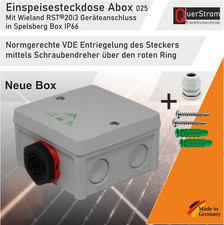 Wieland einspeisedose einspeis gebraucht kaufen  Issum