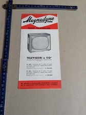 Depliant pubblicitario vintage usato  Italia