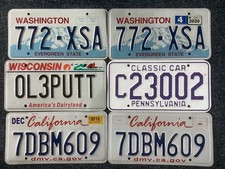 Usa kennzeichen riginal gebraucht kaufen  Kissing