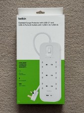 Belkin surge protector usato  Spedire a Italy