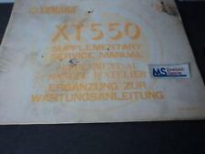 Yamaha xt550 werkstatthandbuch gebraucht kaufen  Deutschland